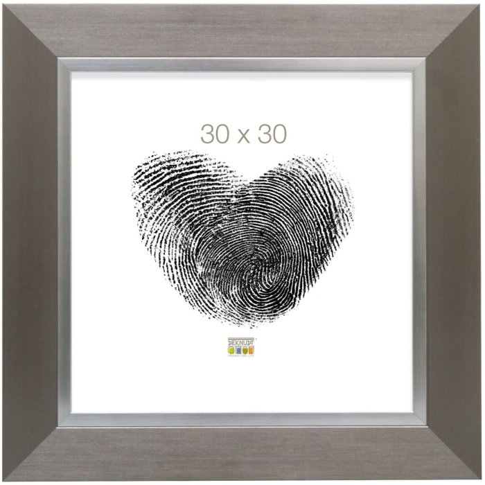 photo frame silver resin 50,0 x70,0 cm S861D