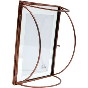 photo frame copper metal 13,0 x18,0 cm S68PB