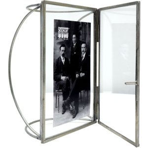 photo frame silver metal 13,0 x18,0 cm S68PB