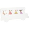 baby frame bus white wood 7,0 x8,0 cm