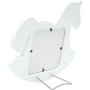 baby frame rocking horse white wood 11,0 x11,0 cm