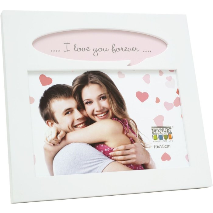 photo frame S68LK1E2T white wood 10,0 x15,0 cm