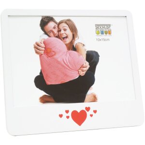 photo frame S68KK1E1H white wood 10,0 x15,0 cm