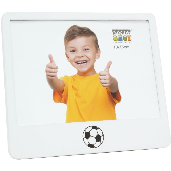 photo frame S68KK1E1G white wood 10,0 x15,0 cm