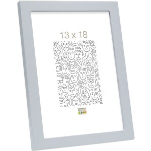 photo frame silver S68FD1 wood 10,0 x15,0 cm