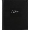 SEDA Goldbuchs guestbook in black