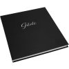 SEDA Goldbuchs guestbook in black