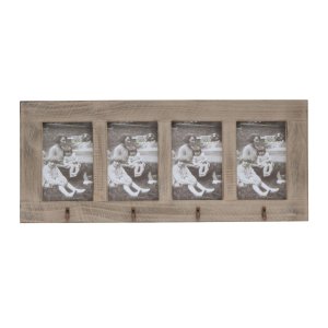 multi pricture frame grey wood S67TF 4 photos 10x15 cm