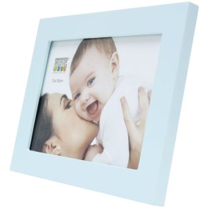 photo frame blue wood 10,0 x15,0 cm S66RJ