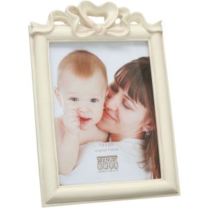 photo frame off white resin 13,0 x18,0 cm S66PD