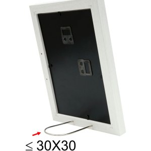 wooden frame S66KF1 white 40x50 cm