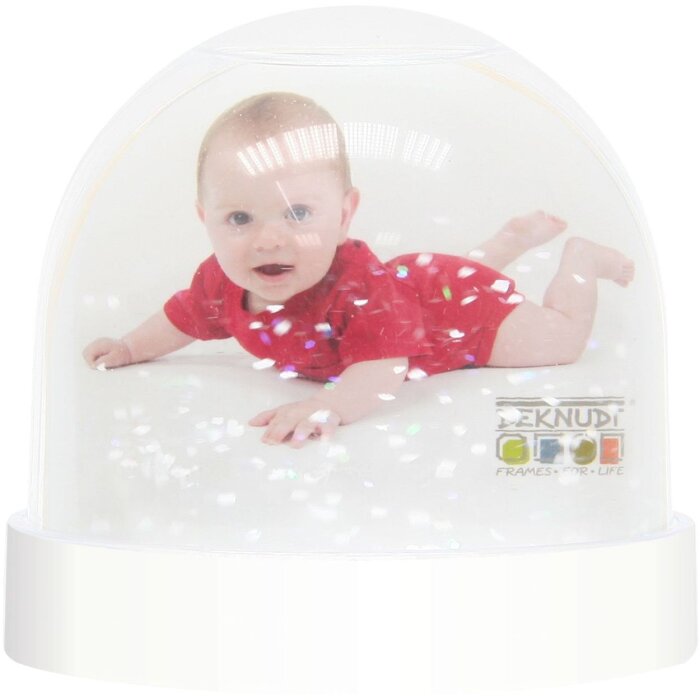 photo snow globe transparent resin S66FB