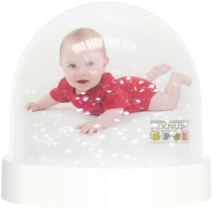 photo snow globe transparent resin S66FB