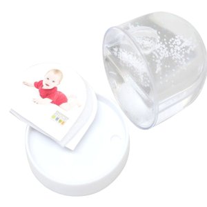 photo snow globe transparent resin S66FB