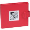 slip-in album red leather 6,0 x8,0 cm S65BF