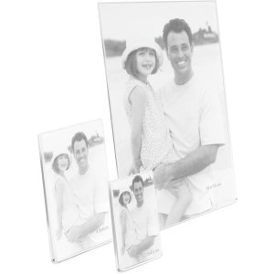 Magnetic frame transparent plastic 3.5 x 4.5 cm