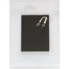 Magnetic frame transparent plastic 3.5 x 4.5 cm