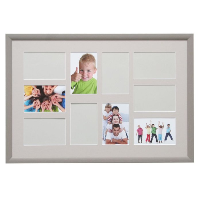 multi picture frame S54ST3 beige 10 photos 10x15 cm