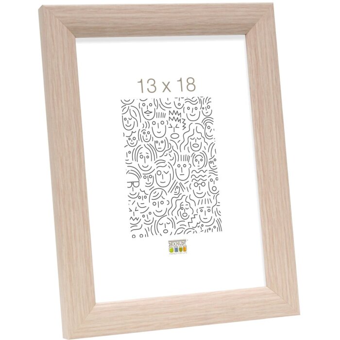 wooden frame S54S oak colour 15,0 x20,0 cm