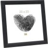 wooden frame S54S black 10,0 x10,0 cm