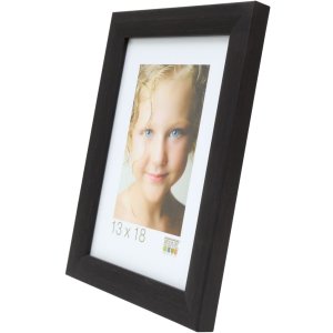 wooden frame S54S black 9,0 x13,0 cm