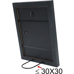 wooden frame S54S black 30,0 x45,0 cm