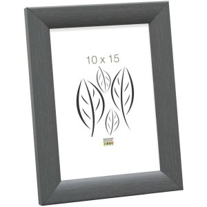 wooden frame S54S grey 15,0 x20,0 cm