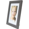 wooden frame S54S grey 15,0 x23,0 cm