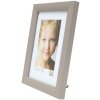 wooden frame S54S beige 9,0 x13,0 cm