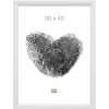 wooden frame S54S white 13,0 x13,0 cm