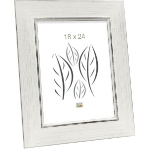 photo frame white wood 20,0 x20,0 cm S48SK