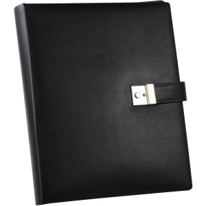 Black document wallet Deluxe