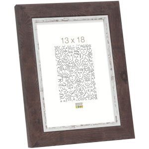 photo frame brown resin 18,0 x24,0 cm S45VY