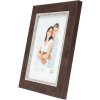 photo frame brown resin 18,0 x24,0 cm S45VY