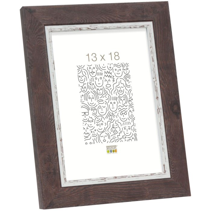 photo frame brown resin 40,0 x50,0 cm S45VY