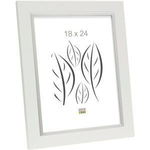 photo frame white resin 13,0 x18,0 cm S45VK