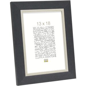 photo frame grey resin 18,0 x24,0 cm S45VF