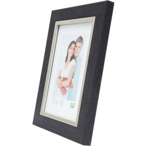 photo frame grey resin 18,0 x24,0 cm S45VF