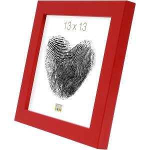 wooden frame S45S red 60,0 x80,0 cm