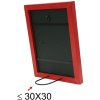 wooden frame S45S red 60,0 x80,0 cm