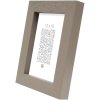 photo frame taupe wood 13,0 x18,0 cm S45PK