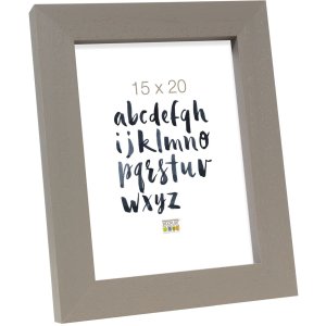 photo frame taupe wood 30,0 x40,0 cm S45PK