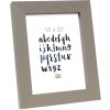 photo frame taupe wood 30,0 x40,0 cm S45PK