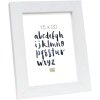 photo frame white wood 18,0 x24,0 cm S45PK