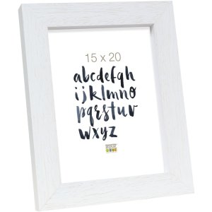 photo frame white wood 40,0 x50,0 cm S45PK