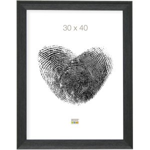 photo frame black wood 13,0 x13,0 cm S45LH