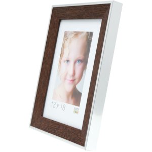 photo frame brown resin 13,0 x18,0 cm S45FE