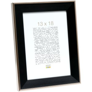 photo frame black resin 10,0 x15,0 cm S45FE