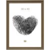 photo frame brown wood 30,0 x30,0 cm S45ES