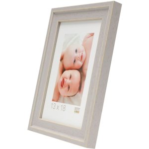 photo frame grey wood 40,0 x40,0 cm S45ES